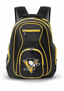 Mojo Pittsburgh Penguins Black 19 Laptop Yellow Trim Backpack
