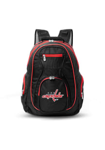 Mojo Washington Capitals Black 19 Laptop Red Trim Backpack