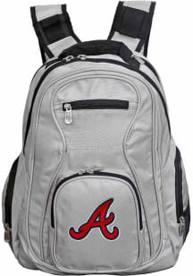Mojo Atlanta Braves Grey 19 Laptop Backpack
