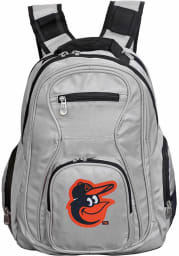 Baltimore Orioles Grey 19 Laptop Backpack