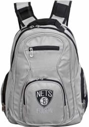 Brooklyn Nets Grey 19 Laptop Backpack