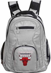Chicago Bulls Grey 19 Laptop Backpack