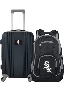 Chicago White Sox Black 2-Piece Set Luggage