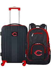 Cincinnati Reds Black 2-Piece Set Luggage