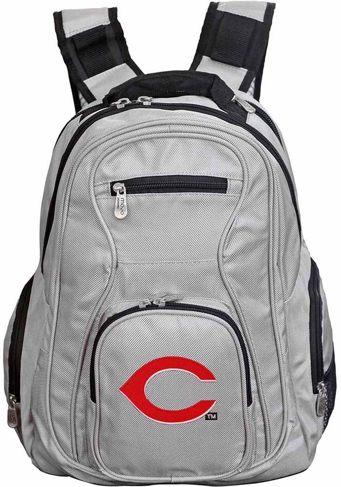 Cincinnati Reds Grey 19 Laptop Backpack