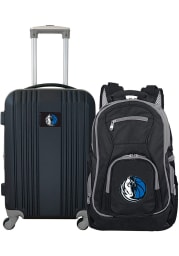 Dallas Mavericks Black 2-Piece Set Luggage