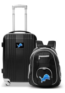 Detroit Lions Black 2-Piece Set Luggage