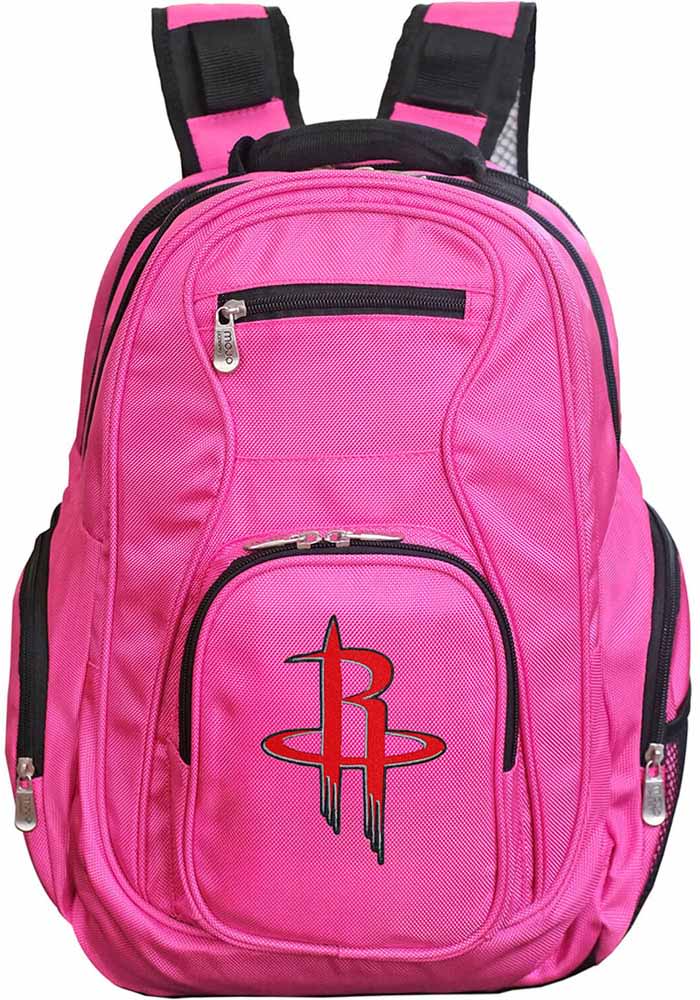 Houston Rockets Pink 19 Laptop Backpack