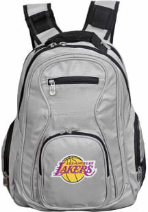 Mojo Los Angeles Lakers Grey 19 Laptop Backpack