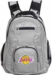 Los Angeles Lakers Grey 19 Laptop Backpack