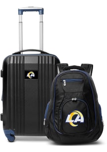 Los Angeles Rams Black 2-Piece Set Luggage