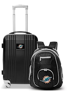 Miami Dolphins Black 2-Piece Set Luggage