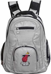 Miami Heat Grey 19 Laptop Backpack