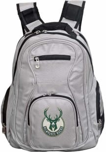 Mojo Milwaukee Bucks Grey 19 Laptop Backpack