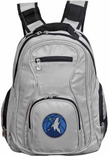 Mojo Minnesota Timberwolves Grey 19 Laptop Backpack