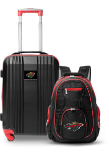 Minnesota Wild Black 2-Piece Set Luggage