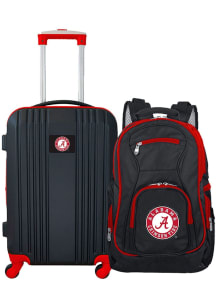 Alabama Crimson Tide Black 2-Piece Set Luggage