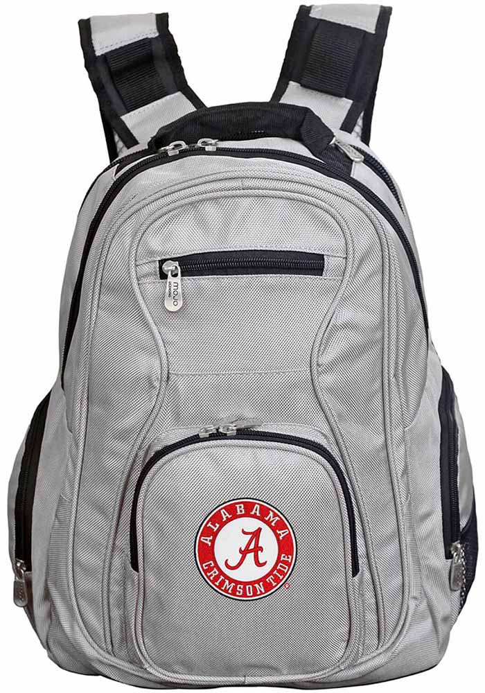 Alabama Crimson Tide GREY 19 Laptop Backpack - 19640708