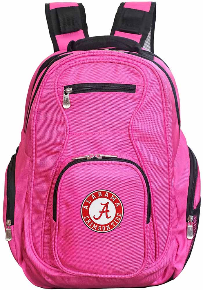Alabama Crimson Tide Pink 19 Laptop Backpack