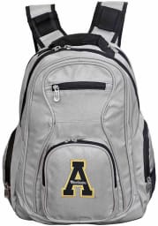 Appalachian State Mountaineers Grey 19 Laptop Backpack