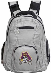 Mojo East Carolina Pirates Grey 19 Laptop Backpack