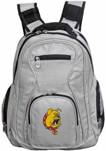 Mojo Ferris State Bulldogs Grey 19 Laptop Backpack