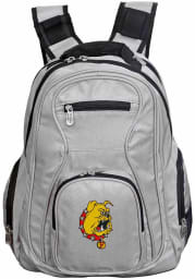 Ferris State Bulldogs Grey 19 Laptop Backpack