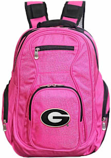 Georgia Bulldogs Pink 19 Laptop Backpack