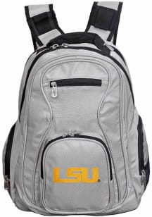 Mojo LSU Tigers Grey 19 Laptop Backpack