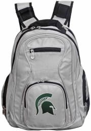 Michigan State Spartans Grey 19 Laptop Backpack