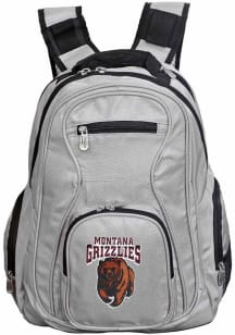 Mojo Montana Grizzlies Grey 19 Laptop Backpack