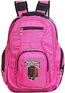 Montana Grizzlies Pink 19 Laptop Backpack