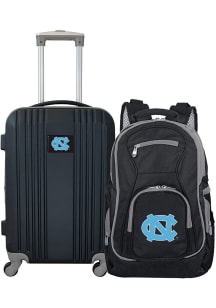 North Carolina Tar Heels Black 2-Piece Set Luggage