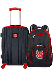 NC State Wolfpack Black 2-Piece Set Luggage