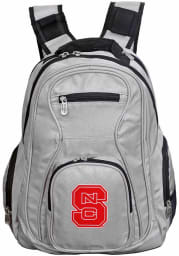 NC State Wolfpack Grey 19 Laptop Backpack