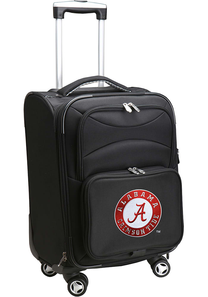 Alabama Crimson Tide Black 20 Softsided Spinner Luggage