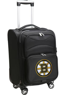 Boston Bruins Black 20 Softsided Spinner Luggage