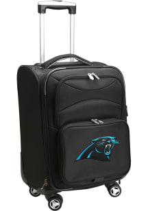 Carolina Panthers Black 20 Softsided Spinner Luggage