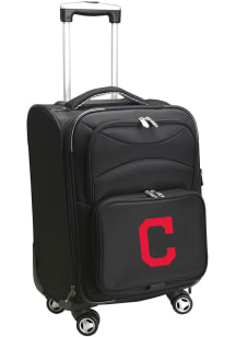 Cleveland Guardians Black 20 Softsided Spinner Luggage