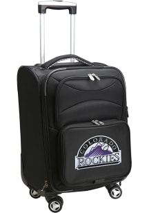 Colorado Rockies Black 20 Softsided Spinner Luggage