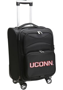 UConn Huskies Black 20 Softsided Spinner Luggage