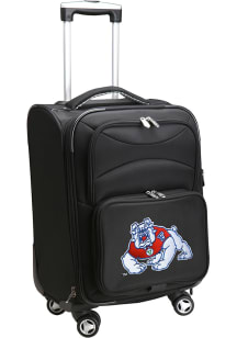 Fresno State Bulldogs Black 20 Softsided Spinner Luggage