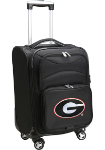 Georgia Bulldogs Black 20 Softsided Spinner Luggage