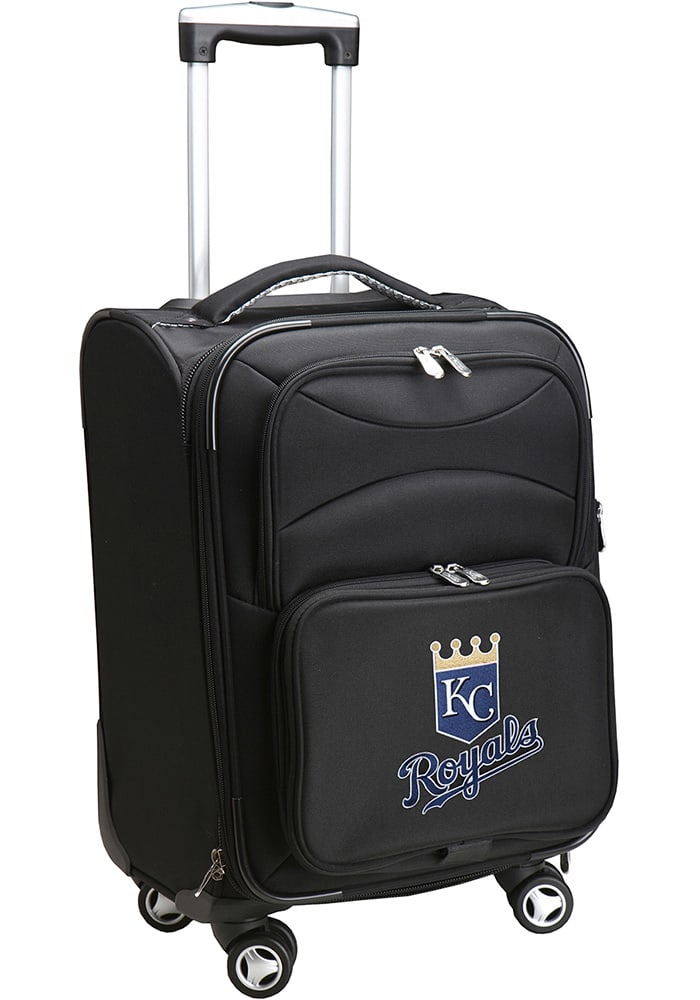 Kansas City Royals Black 20 Softsided Spinner Luggage