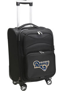 Los Angeles Rams Black 20 Softsided Spinner Luggage