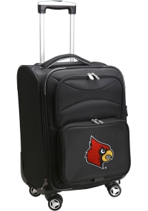 Louisville Cardinals Black 20 Softsided Spinner Luggage