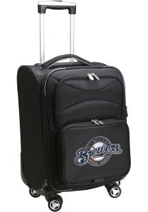 Milwaukee Brewers Black 20 Softsided Spinner Luggage