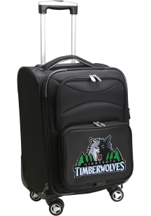 Minnesota Timberwolves Black 20 Softsided Spinner Luggage