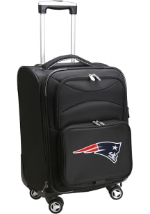 New England Patriots Black 20 Softsided Spinner Luggage
