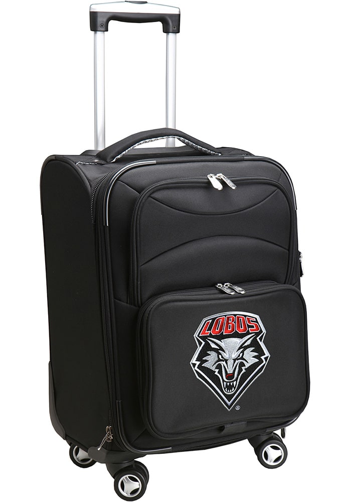 New Mexico Lobos Black 20 Softsided Spinner Luggage